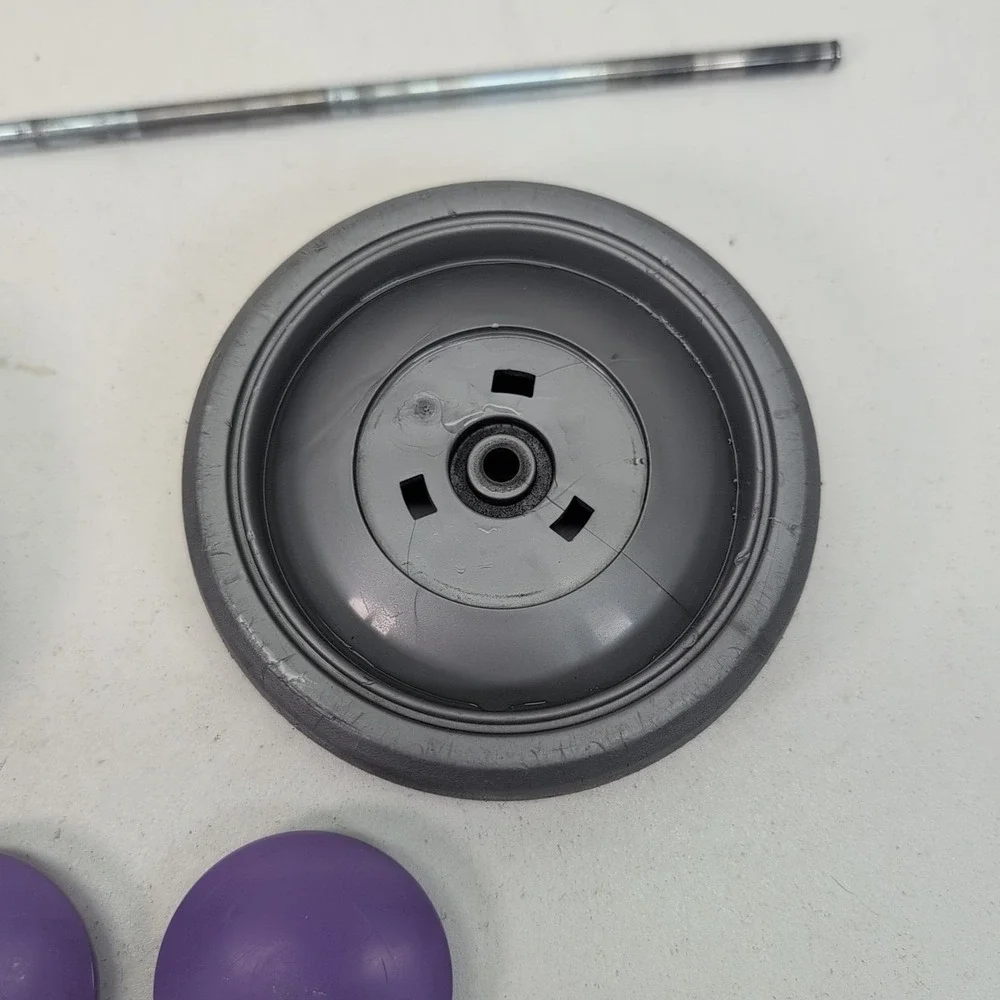 Dyson DC07 DC14 DC17 DC27 DC28 DC33 Wheel Axle‎ Clips Caps Purple OEM